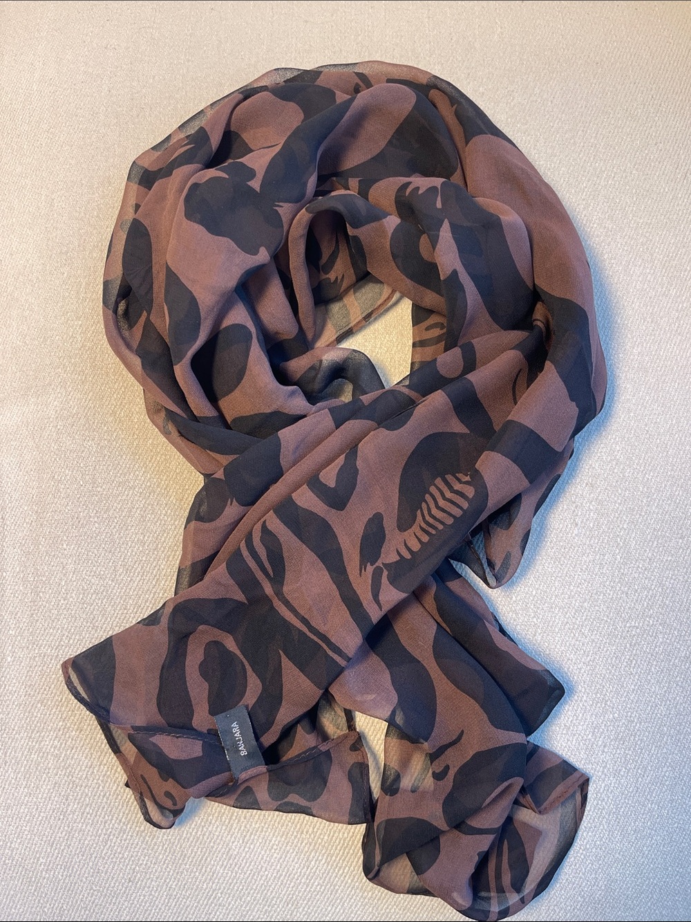 S11. SILK SCARF 22x70"